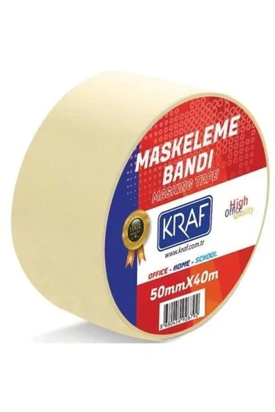 KRAF MASKELEME BANDI 50MMX40M 4050G ürün görseli 1