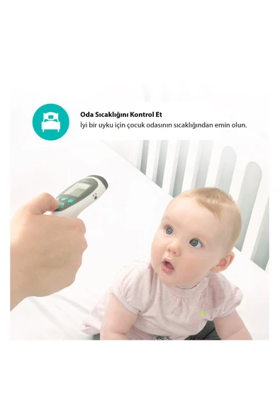 Bblüv Termö 4in1 Termometre  Beyaz - Resim 4