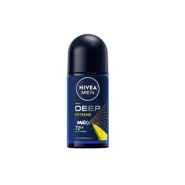 Nıvea Deo Roll-On Men Deep Extreme 50ml ürün görseli 1