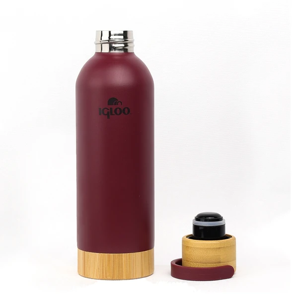 Igloo Hydrate Pro Termos 500ml-BORDO - Resim 6