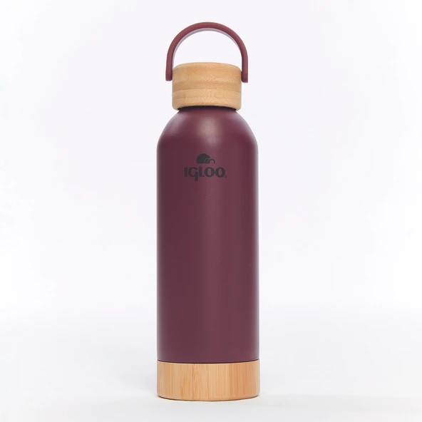 Igloo Hydrate Pro Termos 500ml-BORDO - Resim 3