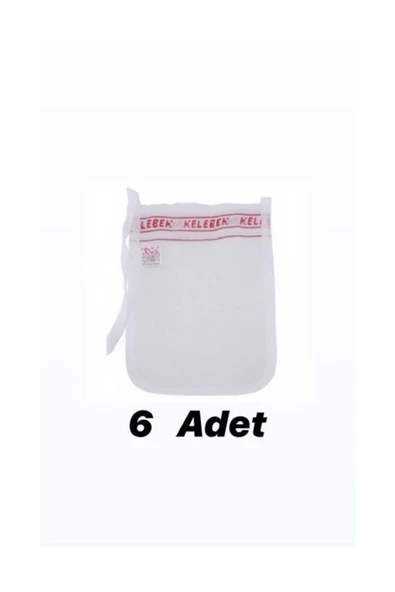 Kelebek Kalın Kese 6'li Sert Hamam Kese Gelin Kesesi ürün görseli 1