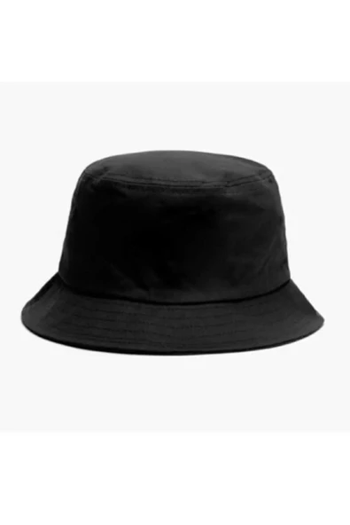 Siyah Bucket Şapka Hava Geçişli Yumuşak Balıkçı Hat ürün görseli 1