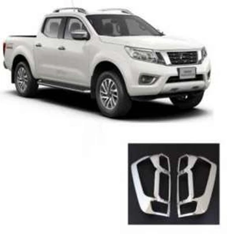 Nissan Navara Uyumlu 2016 Sonrası Arka Stop Kaplama ABS (Plastik) Krom ürün görseli 1