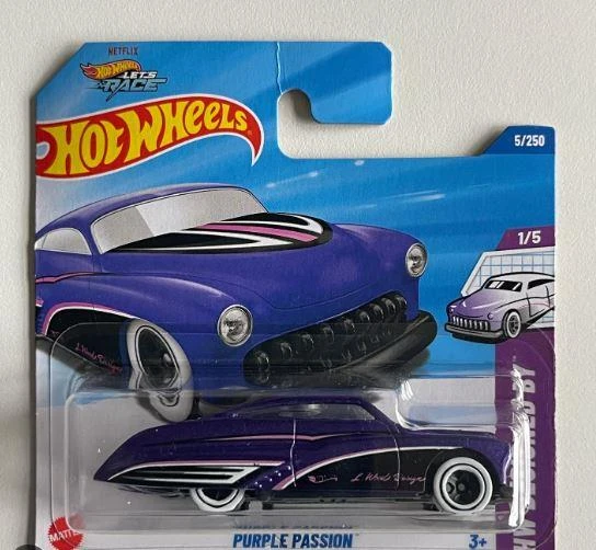 PTTAVM: Hot Wheels Purple Passion 1/5 5/250 Model Araba