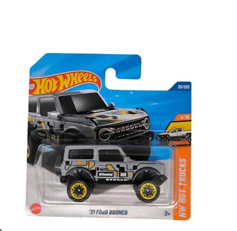 Hot Wheels 21 Ford Bronco 1/10 20/250 Model Araba ürün görseli 1
