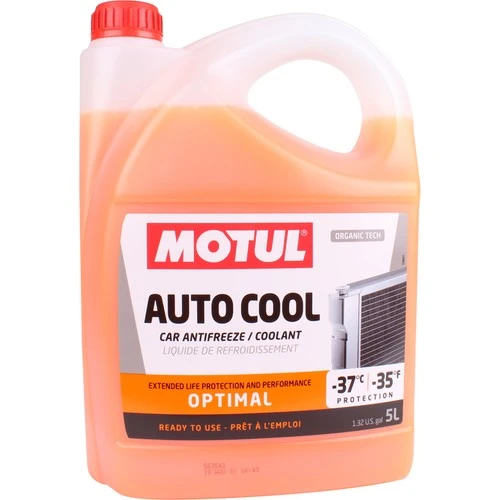 MOTUL AUTO COOL OPTIMAL -37°C 5 Litre Organik Antifiriz ürün görseli 1