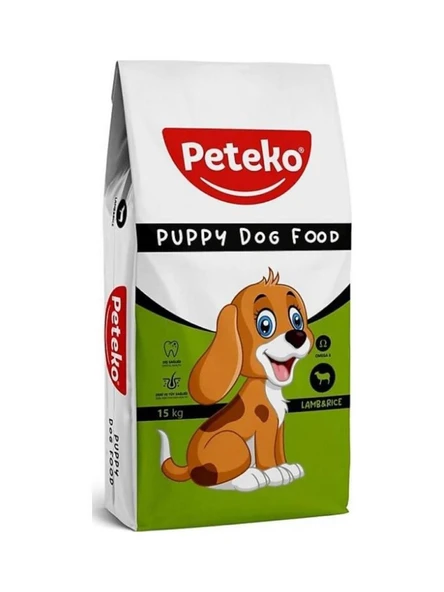 Peteko Puppy Kuzulu Yavru Köpek Maması 15 Kg ürün görseli 1
