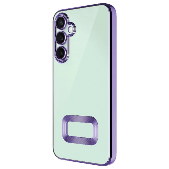 Galaxy A36 Kılıf Kamera Korumalı Logo Gösteren Zore Omega Kapak ürün görseli 1