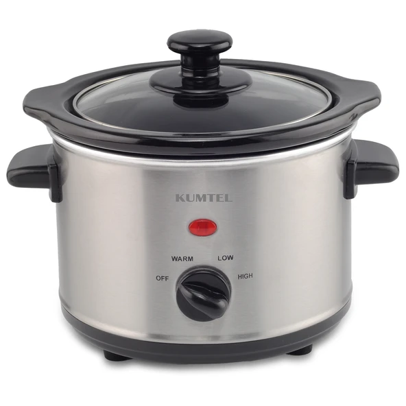Kumtel Yavaş Pişirici Slow Cooker Elektrikli Güveç 120W HSC-01 ürün görseli 1