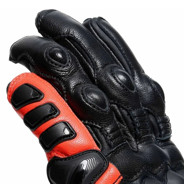 PROSEV GL60 CARBON TİTANTUM DERİ ELDİVEN KIRMIZI - Resim 3