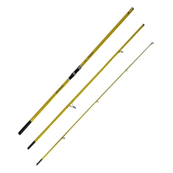 Okuma Makaira Surf 450 cm 100-250 gr 3 Parça Yellow Surf Kamışı ürün görseli 1