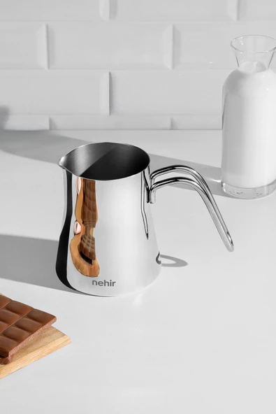 Nehir Everest Midi 800 ML Çelik Sütlük ürün görseli 1