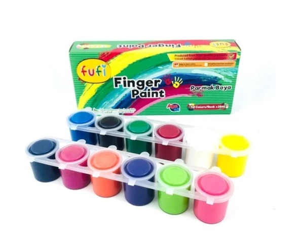 Fufi Parmak Boyası 12Li 12x25ml - 2 adet ürün görseli 1