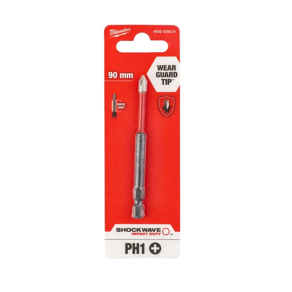 Milwaukee Bits Uç PH1 X 90MM Tekli 4932430851 - Resim 2