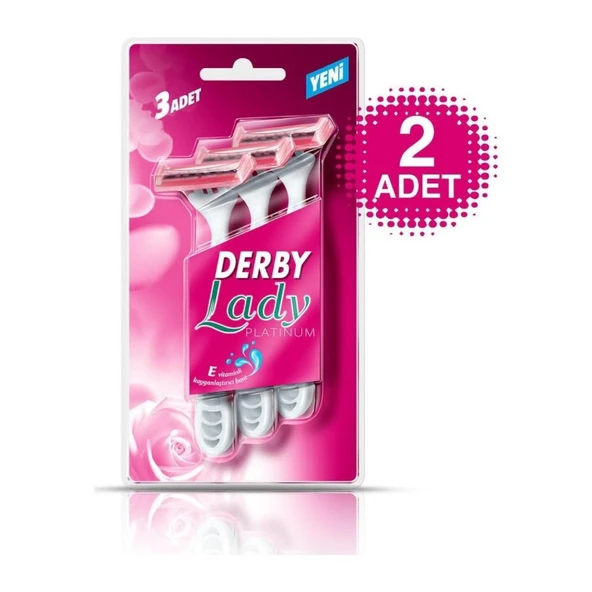 Derby Lady 2 Platinum 3'lü Blister ürün görseli 1