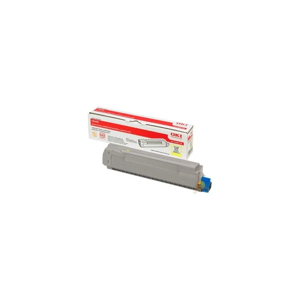 Oki 43487721 Sarı Toner ürün görseli 1