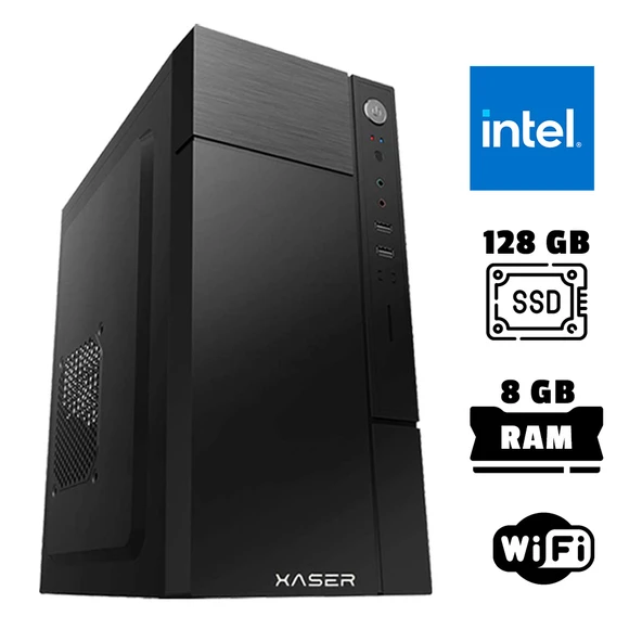 Xaser Xsr993 i5 7400 8GB Ram 128GB SSD Ofis Hazır Sistem ürün görseli 1