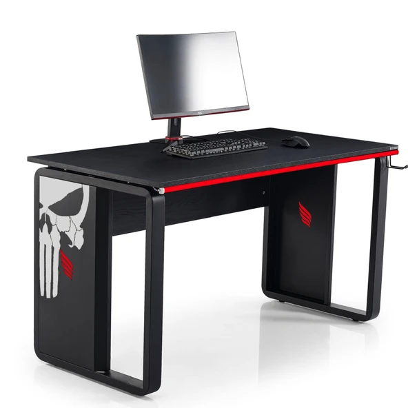 Stepgamer Punisher 67x138 cm Profesyonel Oyuncu Masası ürün görseli 1