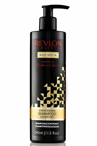 Revlon Black Seed Oil Sülfatsız Güçlendirici Şampuan 340ML ürün görseli 1