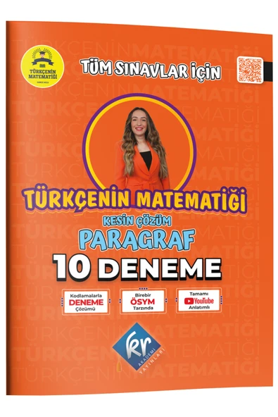 Gamze Hoca Türkçenin Matematiği Tüm Sınavlar İçin Paragraf 10 Deneme ürün görseli 1