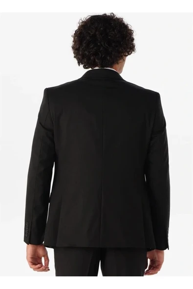 Yelekli Slim Fit Takım Elbise - Resim 3