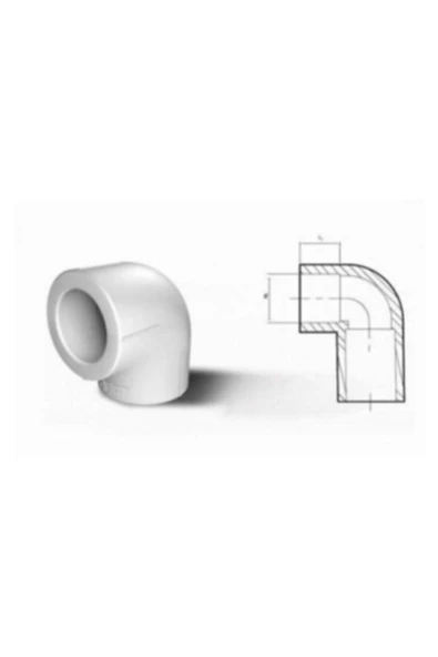 32 mm Pprc Dirsek ürün görseli 1