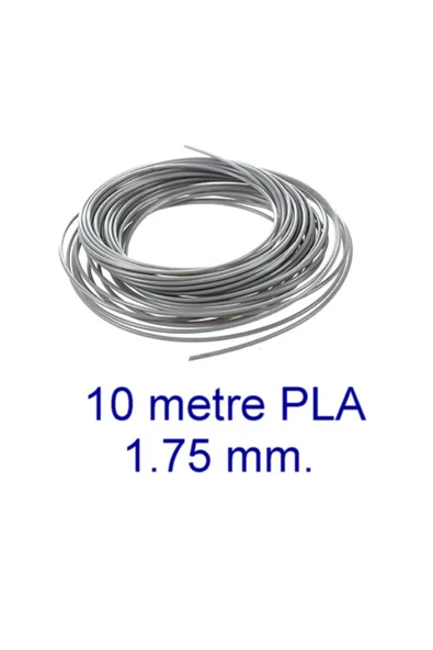 PLA 10 Metre Gri Filament ürün görseli 1
