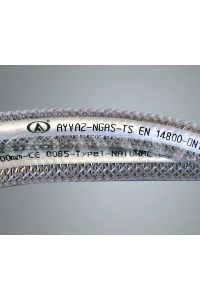 Ocak Fleks Hortumu 150 cm. DN15 (1/2") TSEN 14800 ürün görseli 1