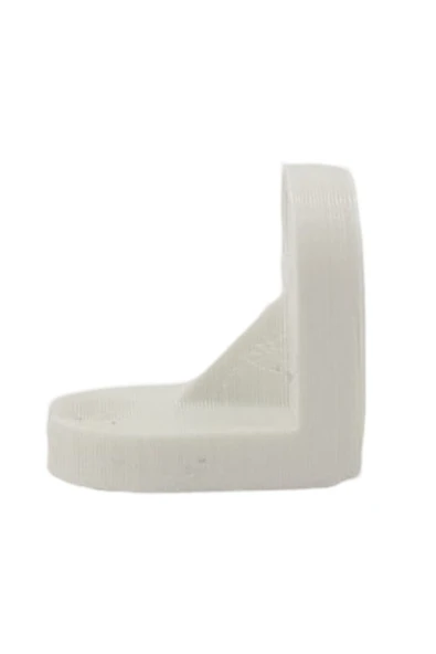 Beyaz Köşebent 2cm X 2 Cm 8 Adet - Resim 2