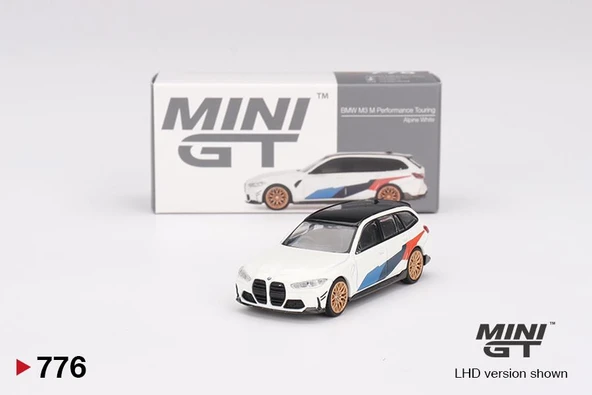 Mini Gt BMW M3 M Performance Touring Alpine White 776 ürün görseli 1