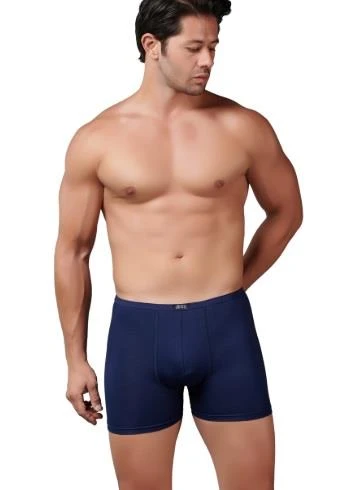 Gümüş Erkek Bambu İnce Bel Elastan Boxer 8007 - Resim 6