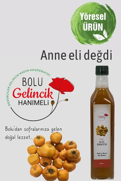 Bolu Gelincik Hanımeli Alıç Sirkesi 500gr ürün görseli 1