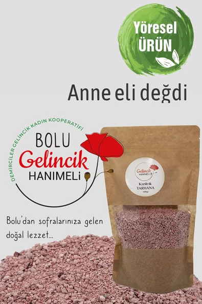 Bolu Gelincik Hanımeli Kızılcık Tarhana 500gr ürün görseli 1