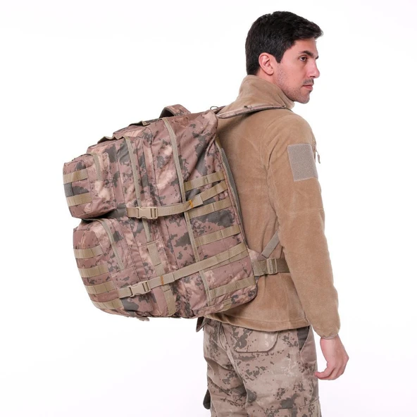 Single Sword 60 L Su Geçirmez Outdoor Taktik Dağcı&Kamp Çantası ürün görseli 1