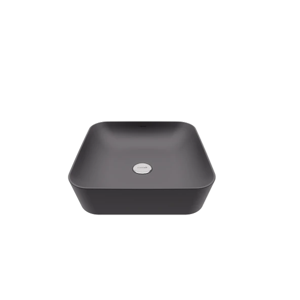 Creavit Ultra Kare Çanak Lavabo 40 cm Mat Antrasit UL040 ürün görseli 1