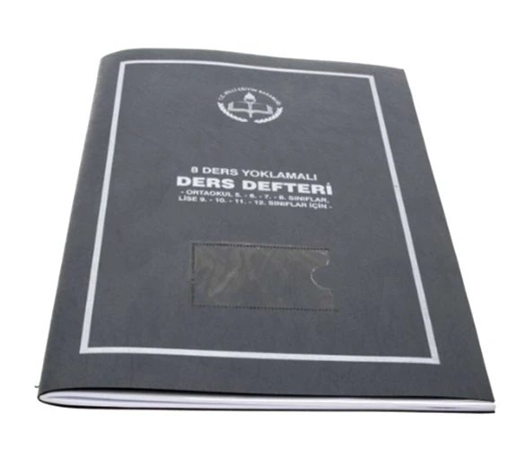 Gülpaş Ders Defteri 8 Ders Yoklamalı Plastik Kapak - 4 adet ürün görseli 1