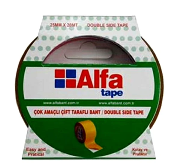 Alfa Çift Taraflı Bant 24Mmx20Mt - 2 adet ürün görseli 1