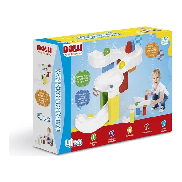 Dolu Toys Top Yuvarlama Bloklama Eğitici 5162 1622 ürün görseli 1