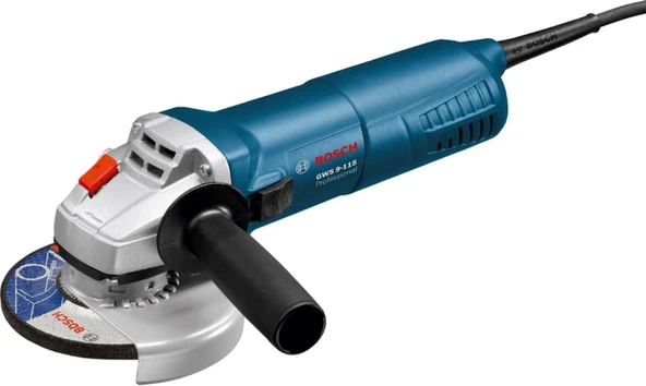 Bosch GWS 9-115 Avuç Taşlama 115 mm 900 Watt ürün görseli 1