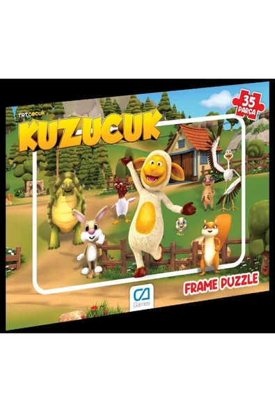 CA Games Kuzucuk 35 Parça Frame Puzzle Yapboz ürün görseli 1