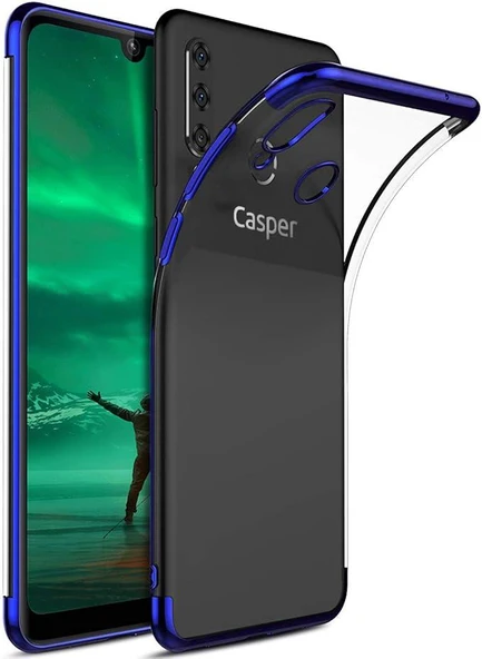 Casper Via F3 İnce Köşeleri Renkli Şeffaf Kaliteli Kılıf ürün görseli 1