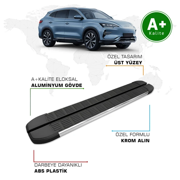 BYD Seal U Hybrid Yan Basamak 2022 Model ve Sonrası S-Line ürün görseli 1