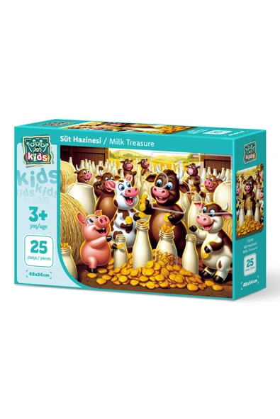 Art Puzzle Art Çocuk Süt Hazinesi 25 Parça Puzzle ürün görseli 1