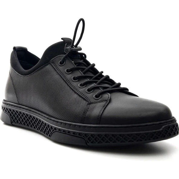 KOMCERO 3Y0461 STREÇLİ DERİ HAFİF ERKEK SNEAKERS AYAKKABI ürün görseli 1