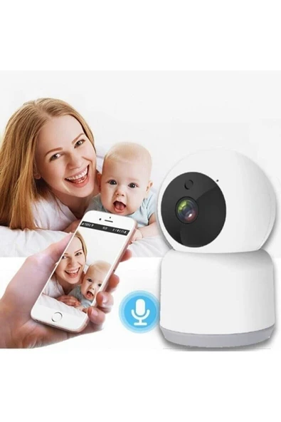 KALİTE 360 Derece Ve Gece Görüşlü Akıllı Kamera Ct-4050 ürün görseli 1