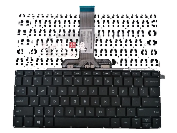 Hp Pavilion X360 11-U003nt, 11-u005nt Klavye TR (Küçük Enter'lı) ürün görseli 1