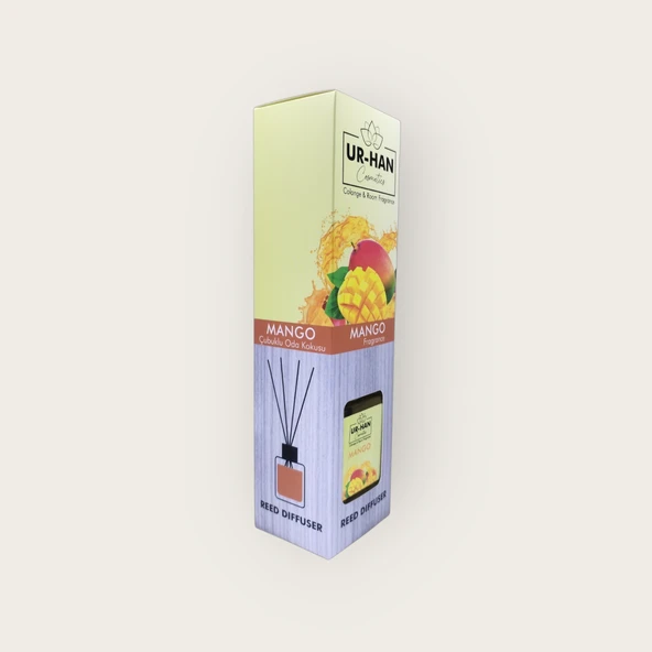 MANGO Bambu Çubuklu Oda Kokusu 100 ML Cam Şişe - Resim 7