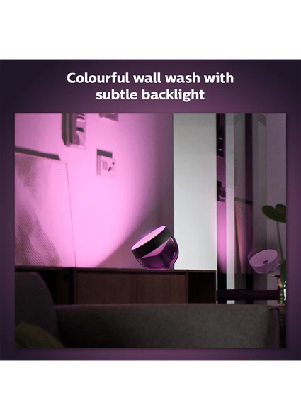 Philips Hue Iris Siyah Akıllı Masa Lambası - Resim 2