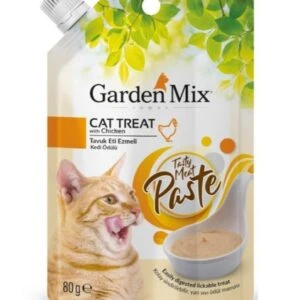 Gardenmix Tavuk Eti Ezmeli Kedi Ödülü 80 Gr | Lezzetli ve Sağlıklı Ödül Maması ürün görseli 1